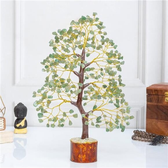 Chakra Tree of Life Crystal Tree for Positive Energy, Feng Shui Home Decor - Picture 4 of 8